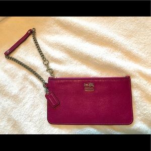 Coach wristlet